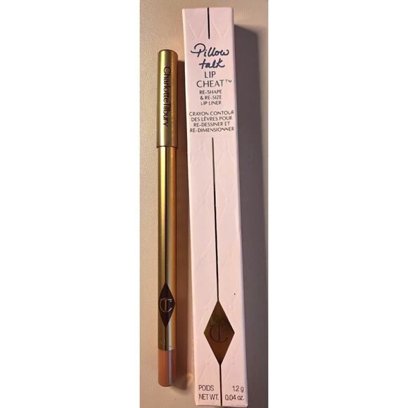 Charlotte Tilbury  Lip Cheat Lip Liner, PILLOW TALK / New in box - Picture 2 of 6